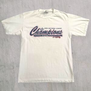 1999 Braves baseball tee
